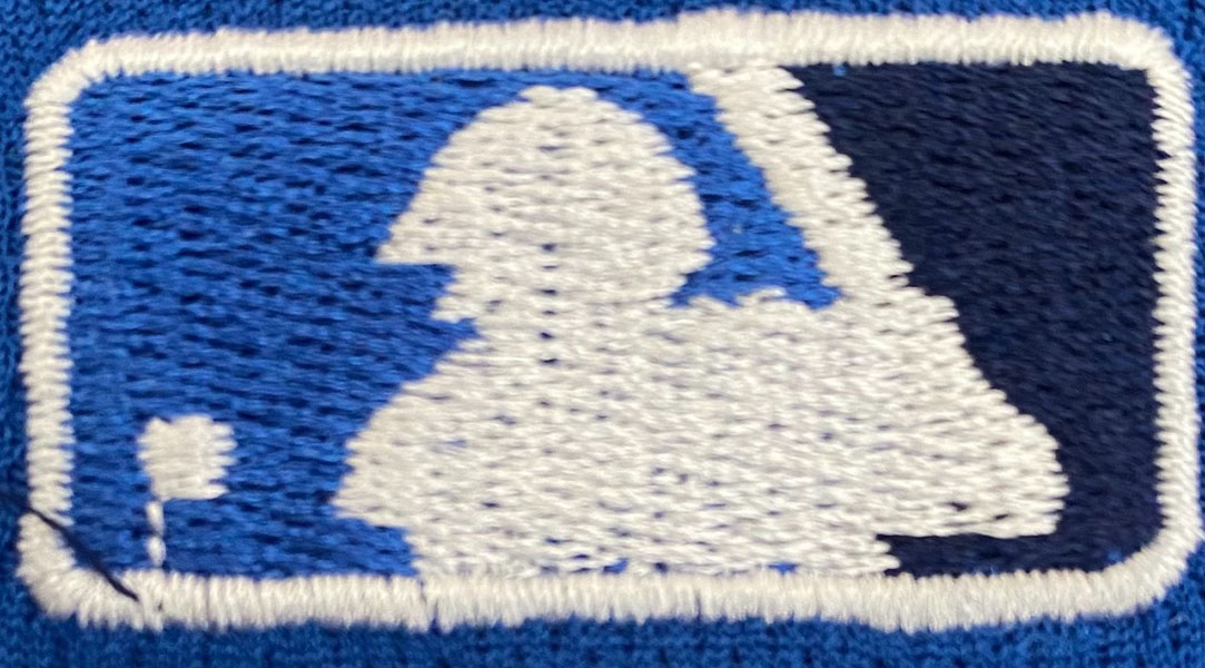Counterfeit MLB Logo